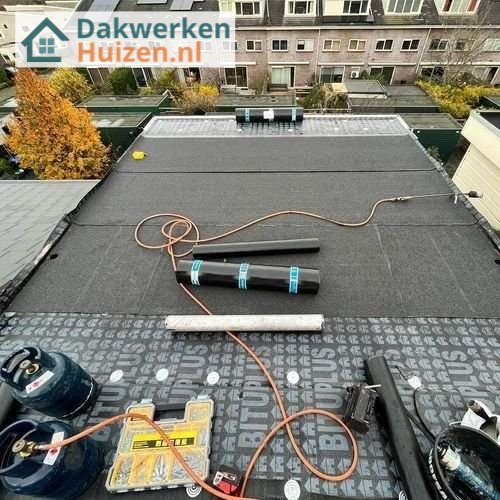 Plat dak opnieuw leggen Plat dak Huizen opnieuw leggen